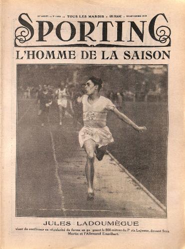 SPORTING N°1024 DU 16 SEPTEMBRE 1930