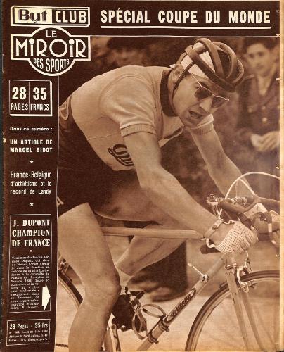 BUT ET CLUB LE MIROIR DES SPORTS N°465 DU 28 JUIN 1954