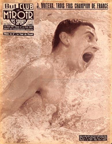 BUT ET CLUB LE MIROIR DES SPORTS N°587 DU 13 AOÛT 1956