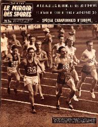 BUT ET CLUB LE MIROIR DES SPORTS N°704 DU 25 AOÛT 1958