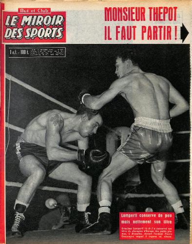 BUT ET CLUB LE MIROIR DES SPORTS N°823 DU 17 OCTOBRE 1960