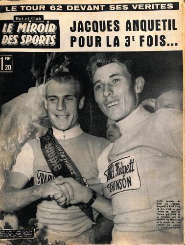 BUT ET CLUB LE MIROIR DES SPORTS N°920 DU 16 JUILLET 1962
