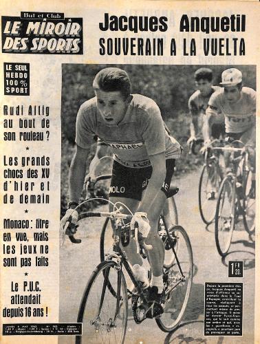 BUT ET CLUB LE MIROIR DES SPORTS N°962 DU 6 MAI 1963