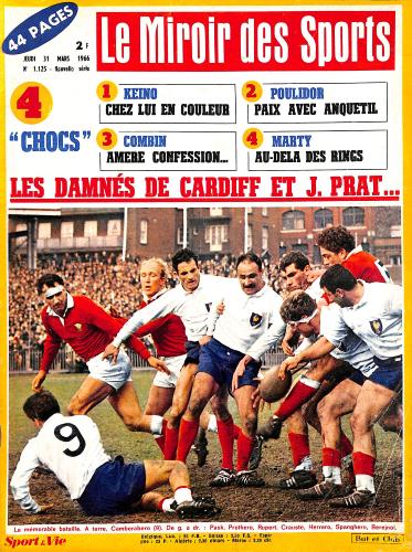 BUT ET CLUB LE MIROIR DES SPORTS N°1125 DU 31 MARS 1966