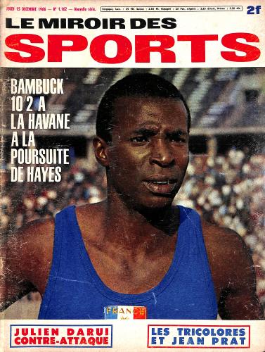 BUT ET CLUB LE MIROIR DES SPORTS N°1162 DU 15 DÉCEMBRE 1966