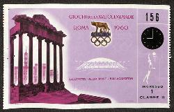 BILLET DES JEUX OLYMPIQUES DE ROME 1960 