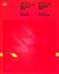 ENSEMBLE DE 21 FASCICULES DES RÉSULTATS OFFICIELS DES JEUX OLYMPIQUES DE MONTRÉAL 1976