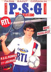 Magazine Paris Saint-Germain N°7 du 24 septembre 1986