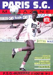 Magazine du Paris S.G. N°5 du 27 août 1988