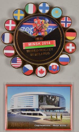 ENSEMBLE MAGNETS HOCKEY SUR GLACE 2014