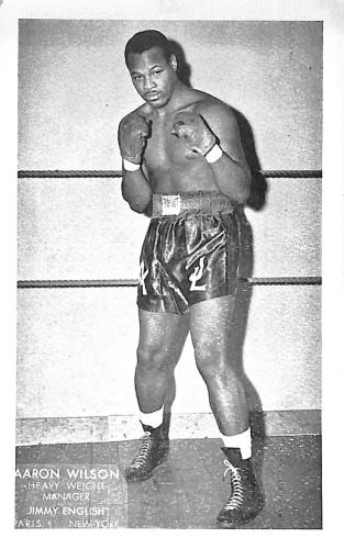 Carte photo d’Aaron Wilson.