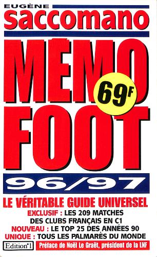GUIDE « MÉMO FOOT » 96/97 PAR E. SACCOMANO