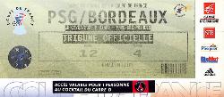 Billet PSG vs Girondins de Bordeaux du 13 février 2005