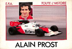 LIVRE SUR « TOUTE L'HISTOIRE D'ALAIN PROST » VIE DE PILOTE DE F1