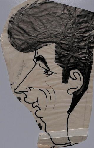 Caricature originale de Marc GOMEZ (FR)