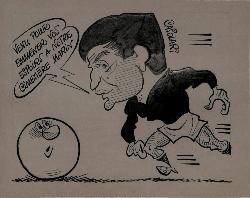 CARICATURE ORIGINALE DE GEORGES CASOLARI