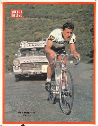 ENSEMBLE DE 20 PHOTOS SUPPLÉMENTS DE MIROIR DU CYCLISME DE 1963 À 1970