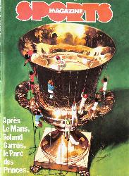 RELIURE DE LA REVUE SPORT MAGAZINE DU N°1 AU N°16 ANNÉE 1976