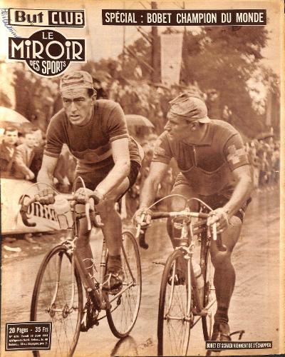 BUT ET CLUB LE MIROIR DES SPORTS N°476 DU 23 AOÛT 1954