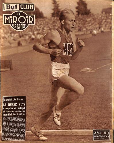 BUT ET CLUB LE MIROIR DES SPORTS N°477 DU 30 AOÛT 1954
