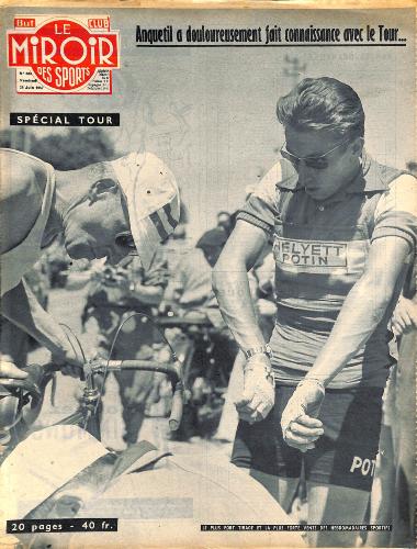 BUT ET CLUB LE MIROIR DES SPORTS N°633 DU 28 JUIN 1957