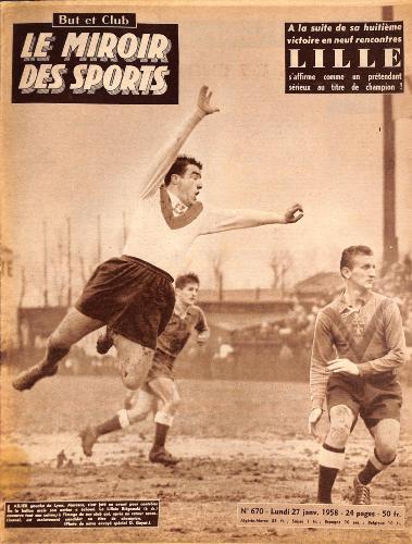 BUT ET CLUB LE MIROIR DES SPORTS N°670 DU 27 JANVIER 1958