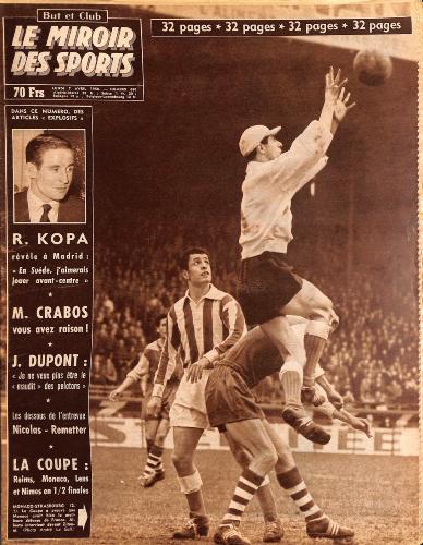 BUT ET CLUB LE MIROIR DES SPORTS N°680 DU 7 AVRIL 1958