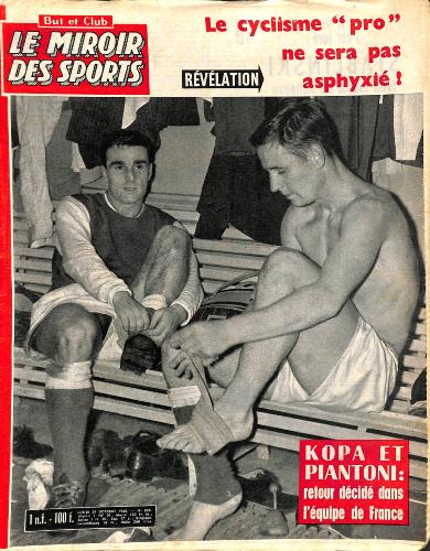 BUT ET CLUB LE MIROIR DES SPORTS N°824 DU 24 OCTOBRE 1960