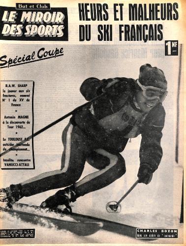 BUT ET CLUB LE MIROIR DES SPORTS N°896 DU 19 FÉVRIER 1962