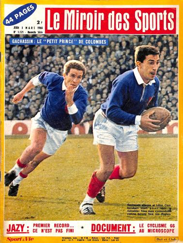 BUT ET CLUB LE MIROIR DES SPORTS N°1121 DU 3 MARS 1966