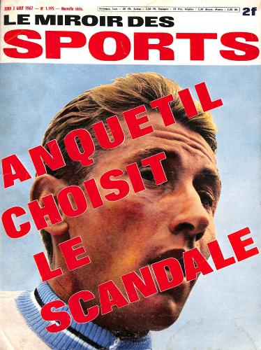 BUT ET CLUB LE MIROIR DES SPORTS N°1195 DU 3 AOÛT 1967