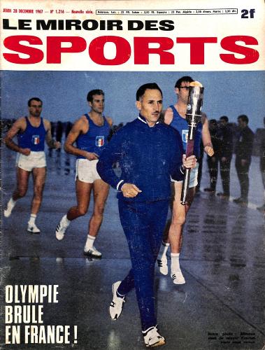 BUT ET CLUB LE MIROIR DES SPORTS N°1216 DU 28 DÉCEMBRE 1967