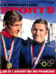 BUT ET CLUB LE MIROIR DES SPORTS N°1223 DU 18 FÉVRIER 1968