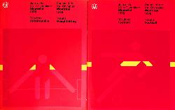 ENSEMBLE DE 21 FASCICULES DES RÉSULTATS OFFICIELS DES JEUX OLYMPIQUES DE MONTRÉAL 1976