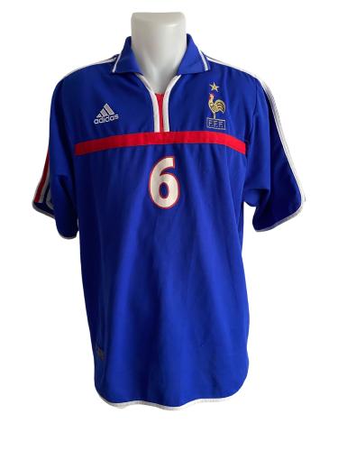 MAILLOT N°6 - ÉQUIPE DE FRANCE JEUNES SAISON 2000-2001