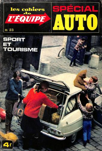 LES CAHIERS DE L'ÉQUIPE N°23 SPÉCIAL AUTO (1965)