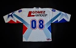 MAILLOT DE HOCKEY SUR GLACE N°8 LIGUE MAGNUS BLANC