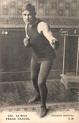 Carte postale de Frank Klauss.