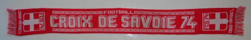 ÉCHARPE FOOTBALL CROIX DE SAVOIE 74