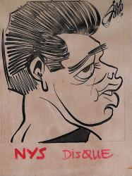 Caricature originale de NYS Athlétisme (à déterminer)