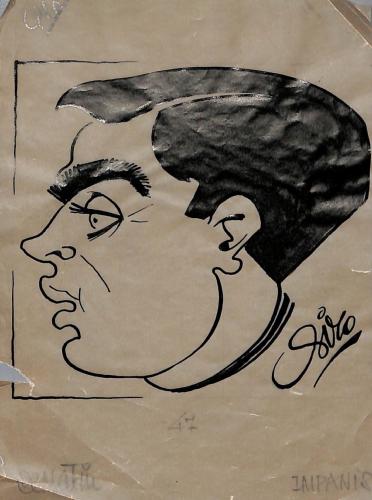 Caricature originale de Raymond IMPANIS (BEL)