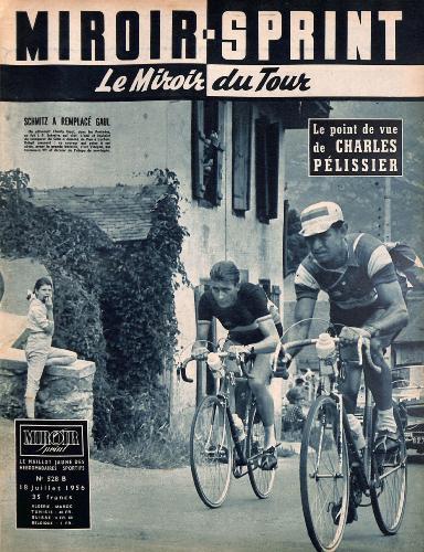MIROIR SPRINT N°528B DU 18 JUILLET 1956