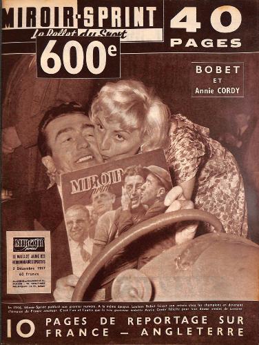 MIROIR SPRINT N°600 DU 2 DECEMBRE 1957