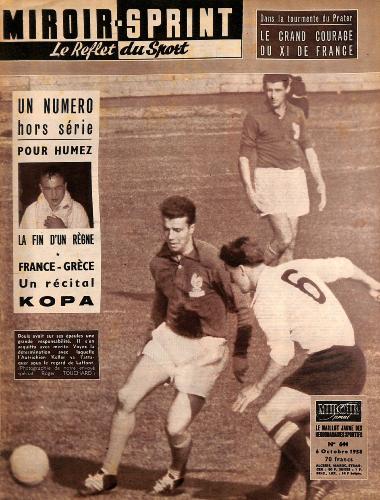 MIROIR SPRINT N°644 DU 6 OCTOBRE 1958