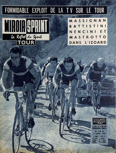 MIROIR SPRINT N°736B DU 13 JUILLET 1960