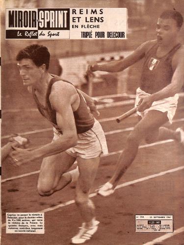 MIROIR SPRINT N°799 DU 25 SEPTEMBRE 1961