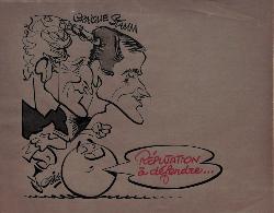 CARICATURE ORIGINALE DE CRAQUE ET STAMM (QUEVILLY)