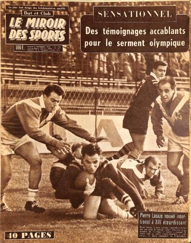 BUT ET CLUB LE MIROIR DES SPORTS N°770 DU 2 NOVEMBRE 1959