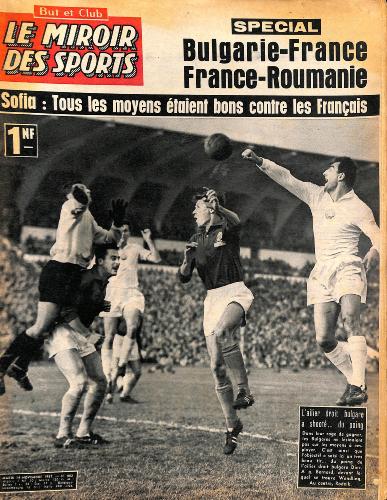 BUT ET CLUB LE MIROIR DES SPORTS N°882 DU 14 NOVEMBRE 1961