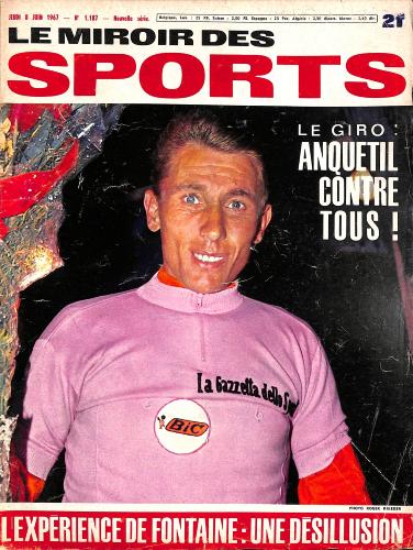 BUT ET CLUB LE MIROIR DES SPORTS N°1187 DU 8 JUIN 1967